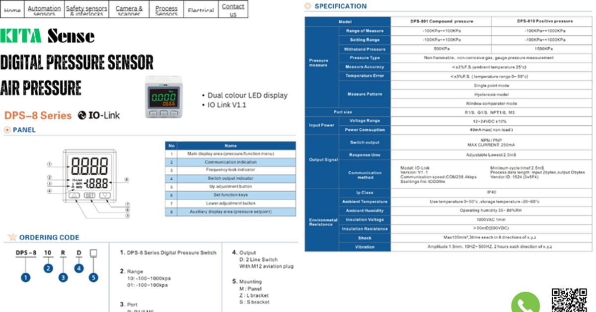 Pressure sensor